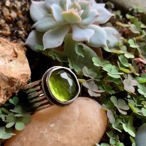Silpada Daintree Green Quartz Ring